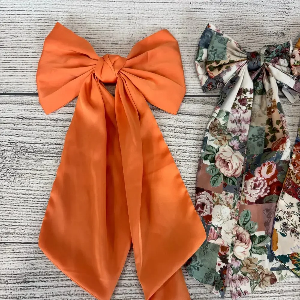 Anthropologie Women's 4pc Bow & Headband Hair Accessory Lot